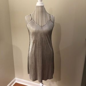 Metallic dress